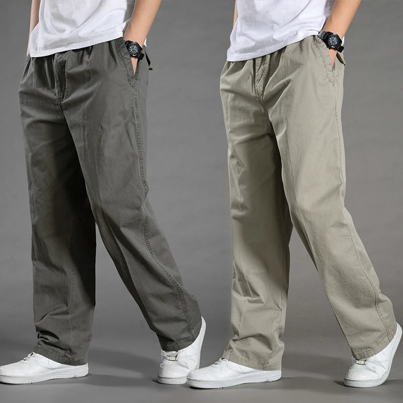 Men's Cargo Pants Summer Spring Cotton