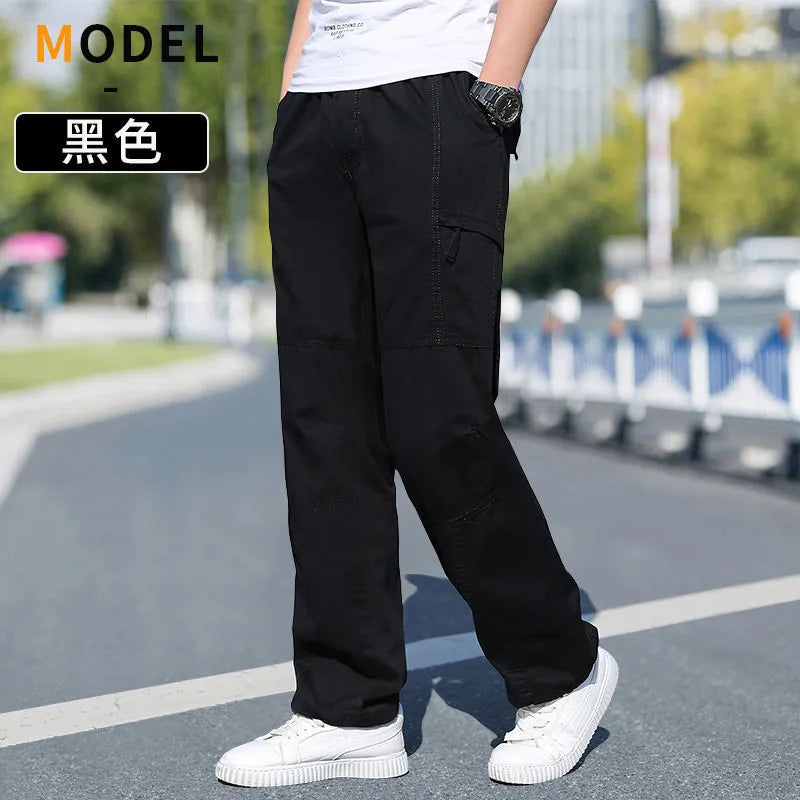 Men's Cargo Pants Summer Spring Cotton