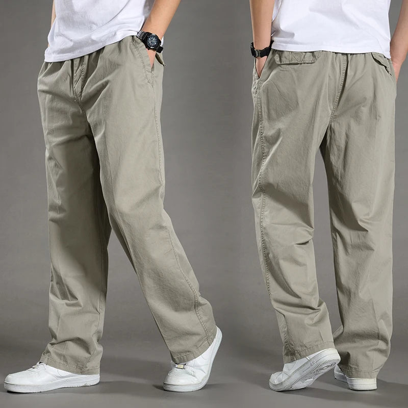 Men's Cargo Pants Summer Spring Cotton