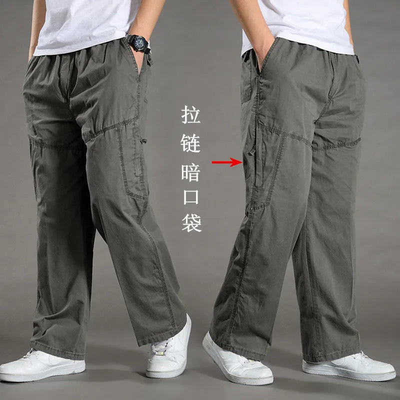 Men's Cargo Pants Summer Spring Cotton