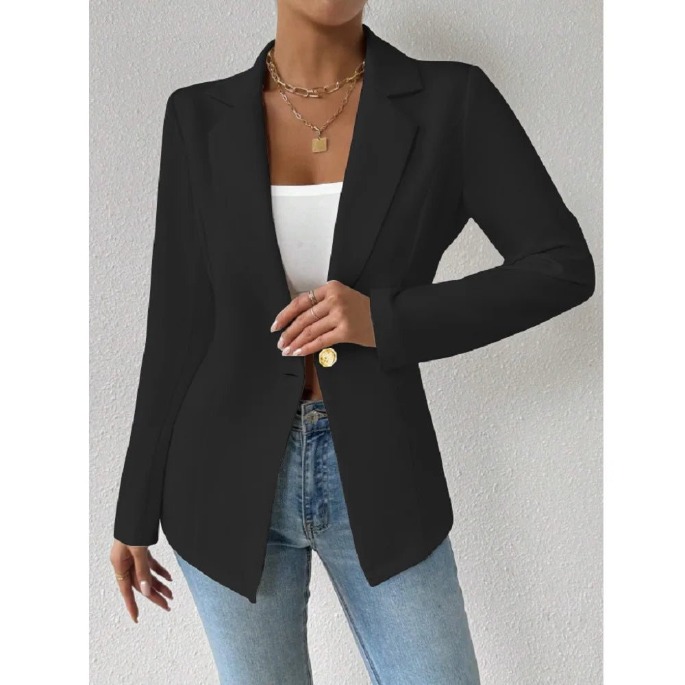Women's Elegant Blazers Long Sleeve