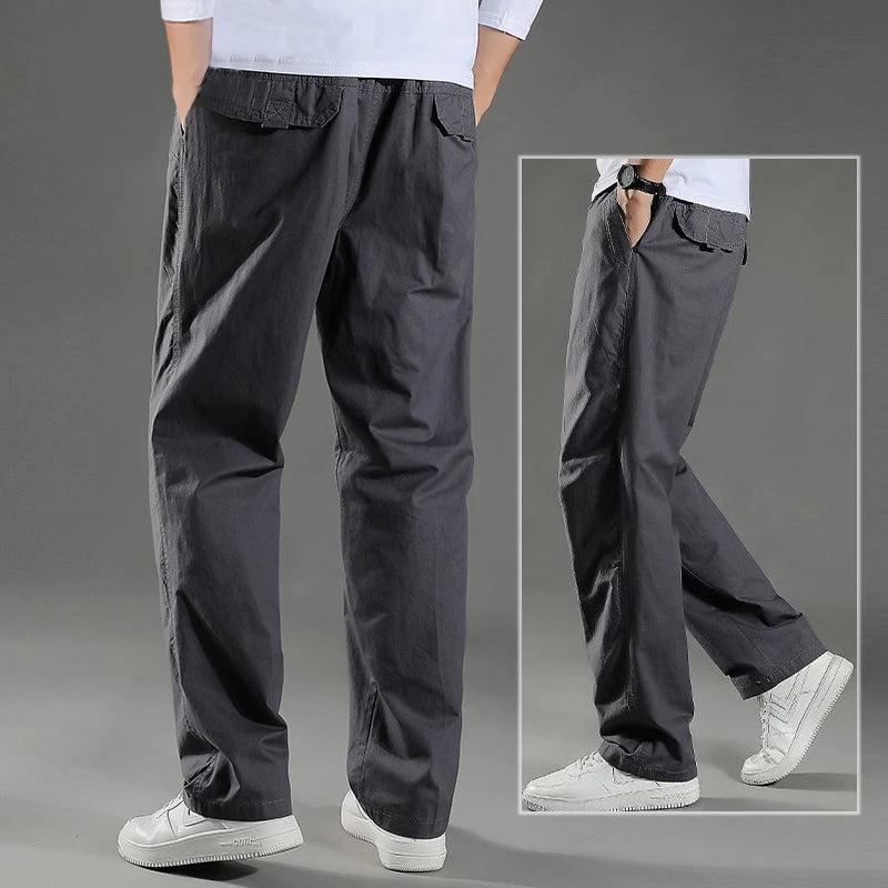 Men's Cargo Pants Summer Spring Cotton
