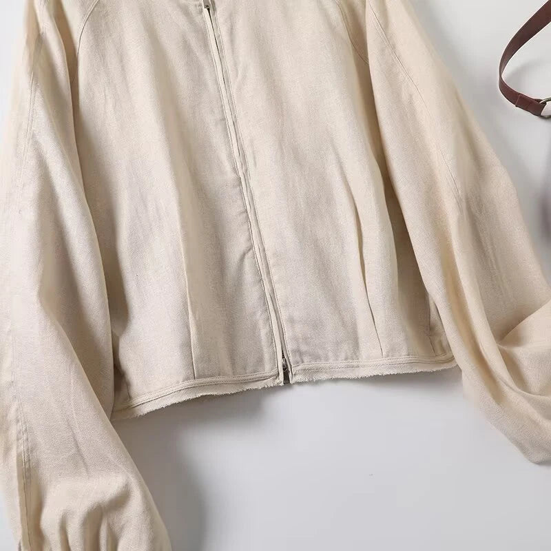 YENKYE  2025 Women Casual Commuting Style Linen