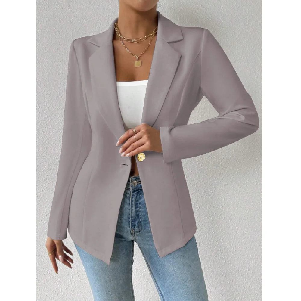 Women's Elegant Blazers Long Sleeve