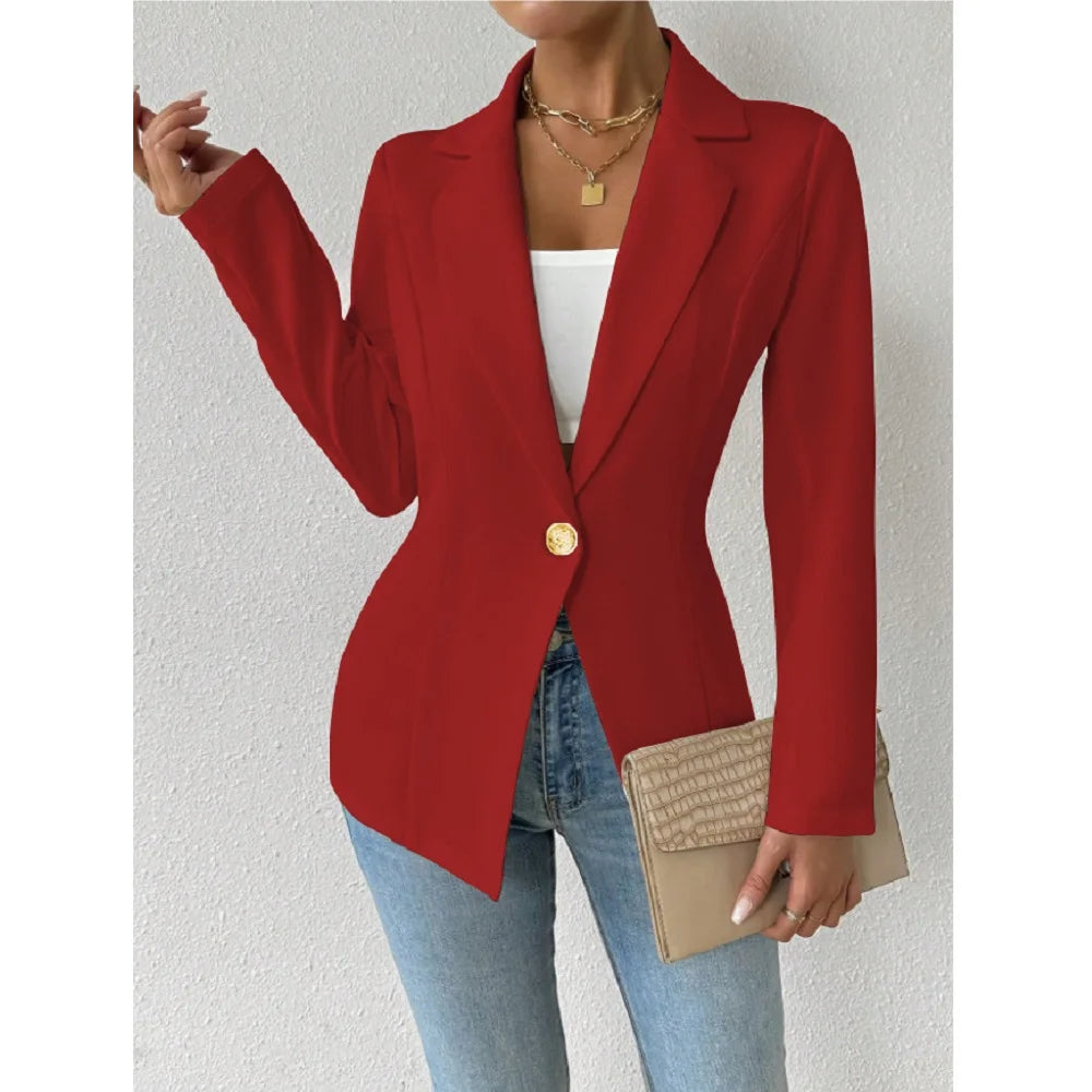 Women's Elegant Blazers Long Sleeve