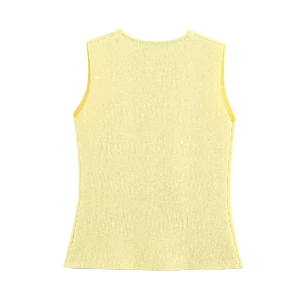 Fashion Knitted Sweater Pullover 2 Piece Set Women Summer Cardigan