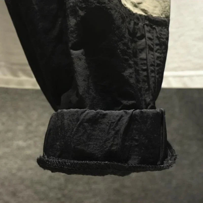 Cargo Pants for Men Summer Black Trousers Man